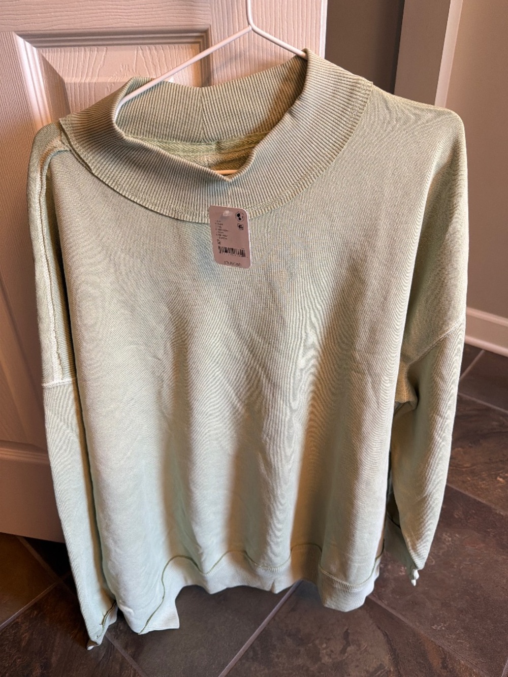 We The Free Palm Springs Pullover in Soft Moss
